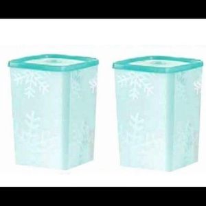 Tupperware Freeze-it Plus Container 2pc set NEW